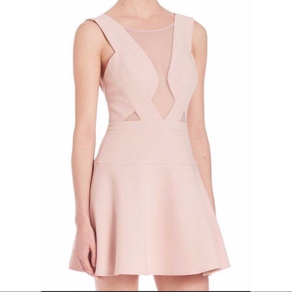 BCBGMaxAzria Britney Dress In Tearose - Picture 2 of 8